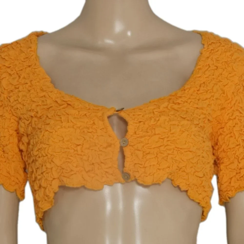 Free People Double The Fun Endless Summer Cropped Top L
